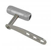 Accurate Reel Handle H-40 Silver thumbnail 3