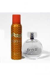 Fiery 2 Edt 100ml + Deodorant 150ml Kadın Parfüm Set thumbnail 2