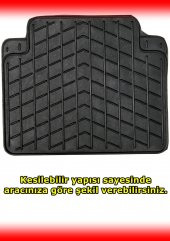 Fıat Egea Uyumlu Mars Kauçuk Siyah Paspas Seti  11244 thumbnail 4