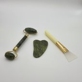 Jade Roller Gua Sha Yüz Masaj Seti thumbnail 3