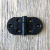Plastik Oval Menteşe 7cm - 2 Adet thumbnail 3