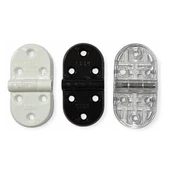 Plastik Oval Menteşe 7cm - 2 Adet thumbnail 1
