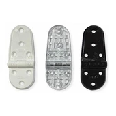 Plastik Oval Menteşe 9cm - 2 Adet thumbnail 1
