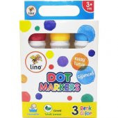 Lino Dot Markers Yıkanabilir 3lü thumbnail 1
