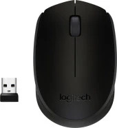 Logitech M171 USB Alıcılı Kablosuz Kompakt Mouse - Siyah thumbnail 1