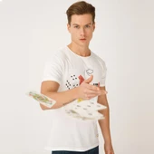 Biggdesign Faces Lucky Erkek T-Shirt thumbnail 5