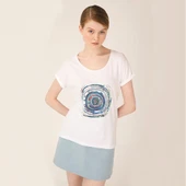 Biggdesign Nazar Beyaz T-Shirt thumbnail 5