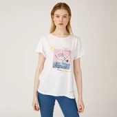 Biggdesign Faces Dreamer Kadın T-Shirt thumbnail 5