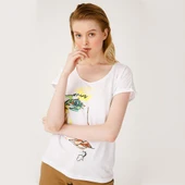 Biggdesign Green Face T-Shirt thumbnail 5