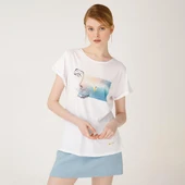 Biggdesign Faces Happy Kadın T-Shirt thumbnail 4