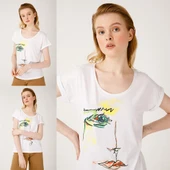 Biggdesign Green Face T-Shirt thumbnail 6