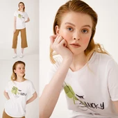 Biggdesign Faces Lucky Kadın T-Shirt thumbnail 6