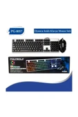 ALKILIÇ Işıklı Oyuncu Klavye Ve Mouse Seti Gaming Set Pg 8017 thumbnail 5
