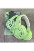 CosmoVEGA Macaron Yeşil Bluetooth Kablosuz Stereo Kulaklık thumbnail 6