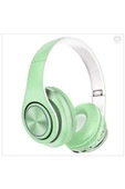 CosmoVEGA Macaron Yeşil Bluetooth Kablosuz Stereo Kulaklık thumbnail 5