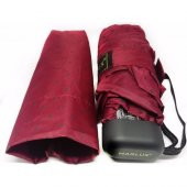 Bordo Mini Cep Boy Şemsiye 17 Cm thumbnail 4