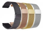 Amazfit Pace Metal Hasır Dokuma Kordon KRD-12 thumbnail 1