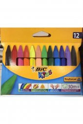 Bic Kids Evolution Triangle Üçgen Jumbo Boya Kalemi 12 Renk thumbnail 1