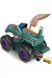 Hot Wheels Monster Trucks Araba Yiyen Mega Wrex thumbnail 4