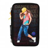 Top Model Triple Pencil Case Led Dance 3 Katlı Dolu Kalem Kutu thumbnail 1