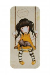 Santoro Gorjuss Teneke Kalem Kutu - Vacation Ruby Yellow thumbnail 1