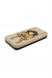 Santoro Gorjuss Teneke Kalem Kutu - Vacation Ruby Yellow thumbnail 2