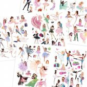 Top Model Çıkartma Kitabı Ballet World thumbnail 2