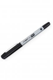 Liqeo Super Point Roller Kalem Siyah 0.7 mm thumbnail 2