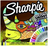 Sharpie Fine Permanent Markör 20 Li Karışık Kutu - Gergedan thumbnail 2