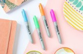 Sharpie Fine Permanent  Markör Pastel Renk  4Lü thumbnail 2