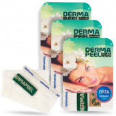 Dermapeel Orta Kalın Floş Banyo Kesesi 3lü set thumbnail 1