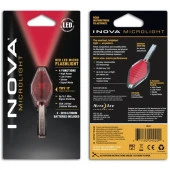 Inova Microlight Micro Led Kırmızı Işık Şeffaf Gövde thumbnail 1