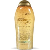 OGX Smoothing Coconut Coffee Scrub & Wash 577ML thumbnail 1