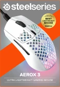SteelSeries Aerox 3 Snow Kablolu Gaming Mouse thumbnail 7