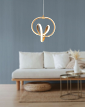 TT Aydınlatma TT317-ESK  Stilla Modeli Eskitme Boyalı Led Avize thumbnail 2