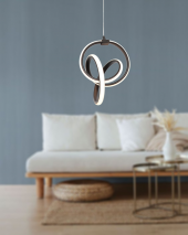 TT Aydınlatma TT317-SY  Stilla Modeli Mat Siyah Led Avize thumbnail 2