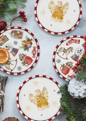 The Mia Globe Pasta Tabağı 6 Lı Set 19 cm thumbnail 4