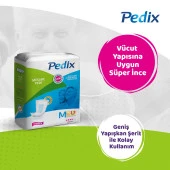PEDİX MESANE PEDİ UNISEX ORTA BOY MEDIUM (M) 12 ADET thumbnail 1