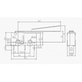 Micro Switch İğne (PCB) Bacak Uzun Paletli thumbnail 2