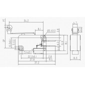 Micro Switch Uzun Makaralı KW1-103-7 thumbnail 2