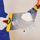 Dekor Macun Küreği Ahşap Saplı Kürek 18 CM thumbnail 5