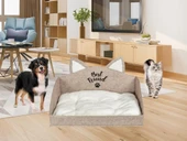 Kedi Köpek Yatağı Kahve thumbnail 1