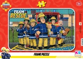 İtfaiyeci Sam (Fireman Sam Lisanslı Frame Puzzle/Yapboz 24 parça thumbnail 1