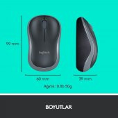 Logitech MK270 Kablosuz Klavye Mouse 920-004525 thumbnail 6