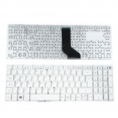 Acer E5-573-34P0 E5-573-37FG Notebook Klavyesi- Beyaz - TR thumbnail 1