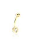 0.20 Ct Pırlanta Göbek Piercing thumbnail 2