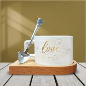 Love Temalı Kahve Fincanı-004 thumbnail 1