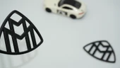 DK Tuning Maybach Yan Kanatlar Siyah ABS Logo Arma Seti thumbnail 1