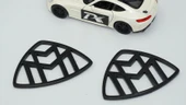 DK Tuning Maybach Yan Kanatlar Siyah ABS Logo Arma Seti thumbnail 5