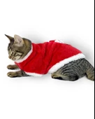 Cat Santa Bow Yılbaşı Kedi Sweati thumbnail 2